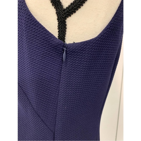 Vince Camuto Sleeveless Navy Sheath Dress Size 4 - Picture 4 of 9